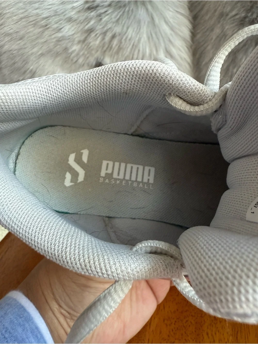 Puma Basketball Sneaker - Light Gray